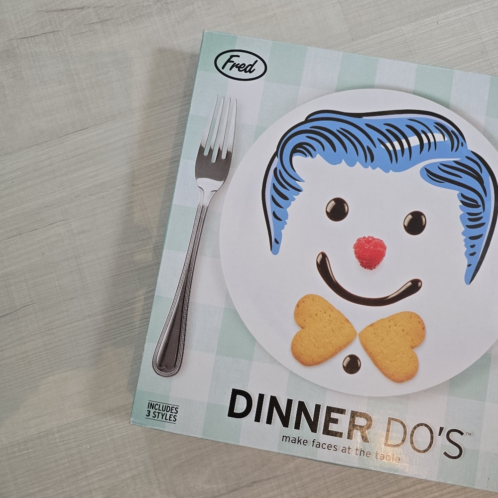 Fred Dinner Do's Plate Set (3pc) NWT